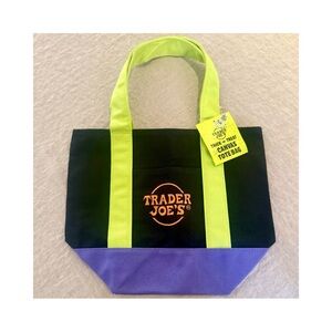Trader Joe’s Mini Trick or Treat Canvas Tote Bag (Halloween Multicolor Edition)